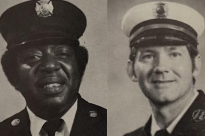 Portraits of Eugene (Eddie) Coleman and Ronald Osborne.