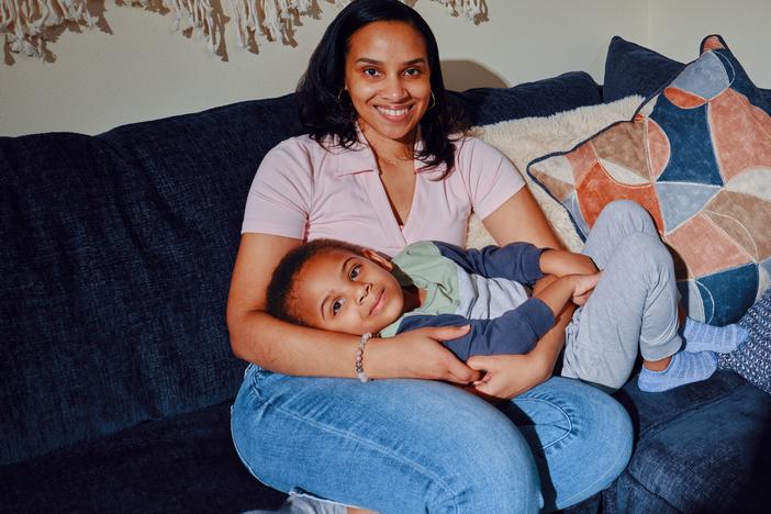Monique Morris faced a Stage 2 breast cancer diagnosis at 31, just after her son Brandon turned 1. Through her treatments, Brandon always gave her a reason to smile, she says.