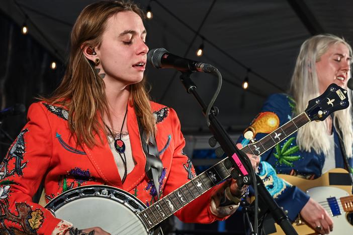 Julien Baker and Torres perform at The Luck Reunion Festival 2025 at Luck Ranch on March 13, 2025 in Spicewood, Texas.