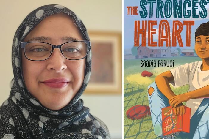 Saadia Faruqi, a popular young adult author, says her new book, <em>The Strongest Heart</em>, is a book she wished she could have read when she was growing up and coping with her father's mental illness.