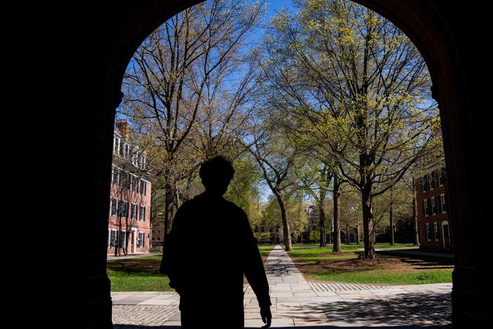 The campus of Yale University seen in New Haven, Conn. Yale is one of 45 colleges that are under investigation for allegedly engaging in "race-exclusionary practices."