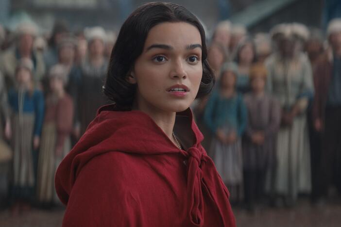 Rachel Zegler as Snow White in Disney's live action remake.