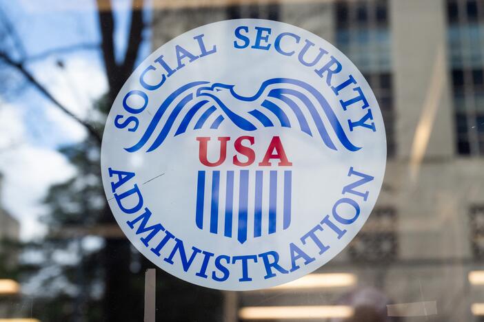 A Social Security Administration (SSA) office in Washington, D.C., is seen on March 26.