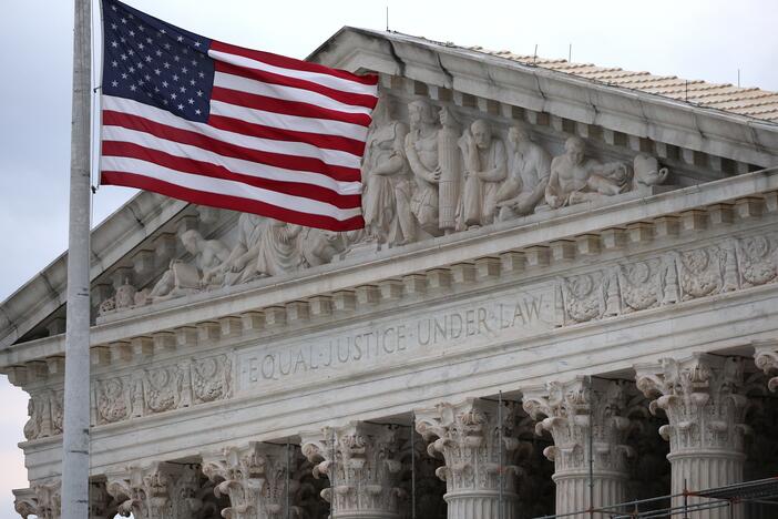 The U.S. Supreme Court is shown March 17, 2025 in Washington, D.C.