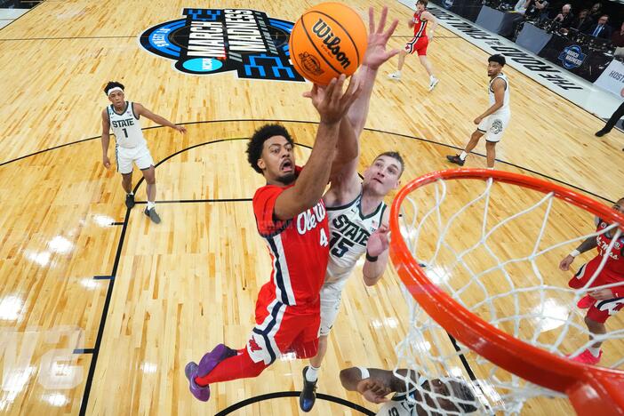 Michigan State beat Ole Miss in the Sweet 16 round of March Madness on Friday in Atlanta. The sheer number of games to bet on in a short time makes the NCAA tournament popular with legal sportsbook games.