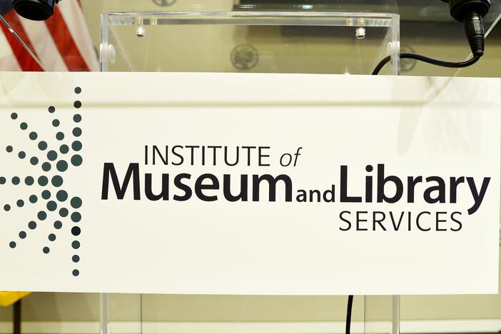 The Institute of Museum and Library Services is the main source of federal funding for libraries.