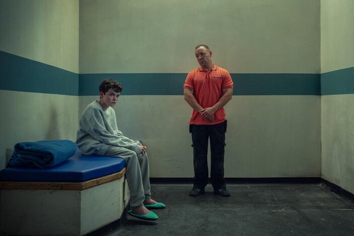 The Netflix series <em>Adolescence</em> follows Jamie (Owen Cooper), a 13-year-old accused of murdering a girl from his school. Co-creator and star Stephen Graham plays Jamie's father, Eddie. Graham says he read about similar crimes and wanted to know: "Why is this happening?"
