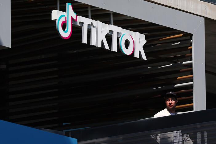 A 2024 file photo of TikTok's offices in Culver City, Calif. The popular social app's fate could be decided in the coming days as it seeks a buyer to comply with a federal law that it divest itself of Chinese ownership.