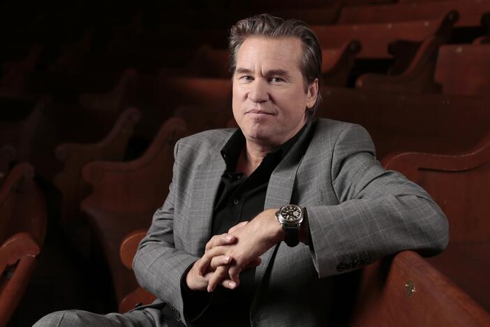 Val Kilmer poses for a portrait, Jan. 9, 2014, in Nashville, Tenn.