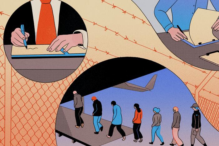 NPR spoke to immigration experts and lawyers and reviewed government documents to break down the steps of the U.S. deportation process and its cost.