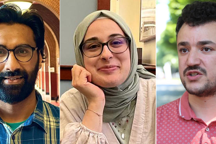 Badar Khan Suri, Rumeysa Ozturk and Mahmoud Khalil were arrested by immigration officials and, in a matter of hours, were sent to detention centers in Louisiana and Texas — more than a thousand miles from home.