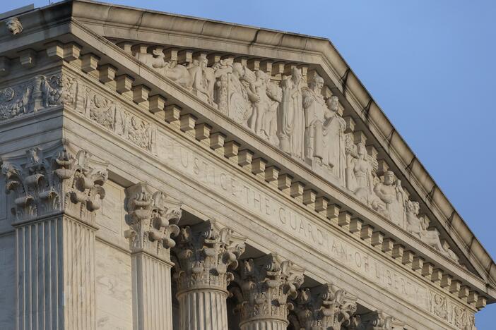 The U.S. Supreme Court is shown March 17, 2025 in Washington, DC.