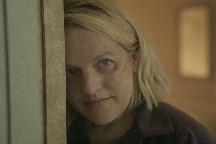 Elisabeth Moss as June in Season 6 of <em>The Handmaid's Tale.</em>