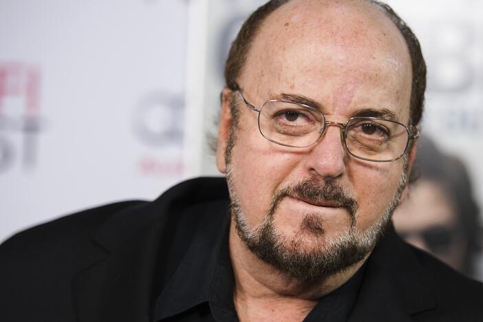 FILE - James Toback arrives at the 2014 AFI Fest "The Gambler" Nov. 10, 2014, in Los Angeles.