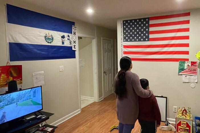 A woman who asked that we use only her first initial, S., says her family already got their U.S.-born children their American passports so that if they go back to El Salvador, the kids can return to the U.S. eventually.