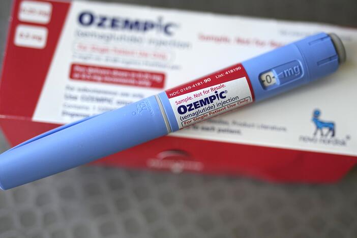 The injectable drug Ozempic is shown in Houston on July 1, 2023.