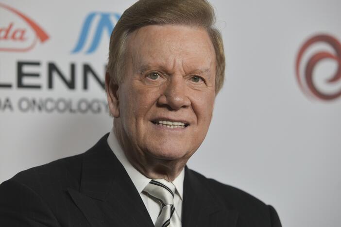 Wink Martindale arrives at the International Myeloma Foundation 7th Annual Comedy Celebration at The Wilshire Ebell Theatre in 2013.