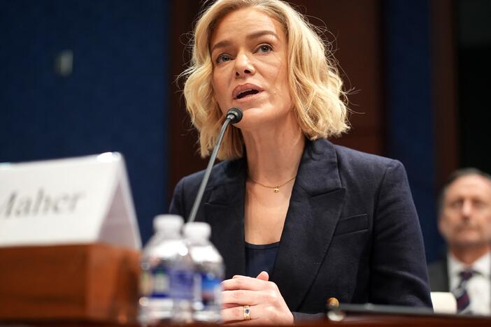 President and CEO of National Public Radio Katherine Maher testified during a House Oversight and Government Reform Committee hearing at the U.S. Capitol on March 26, 2025 in Washington, DC.