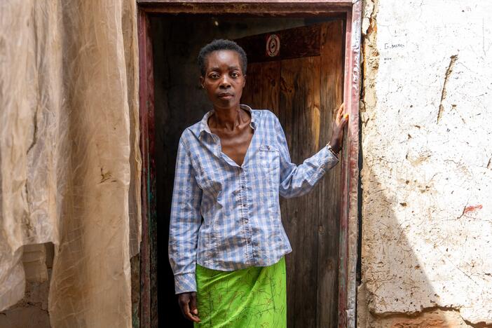 For more than two months, Mary Mayongana, 42, hasn't been able to consistently take her HIV medication. She says she feels weak and has developed an itchy rash.