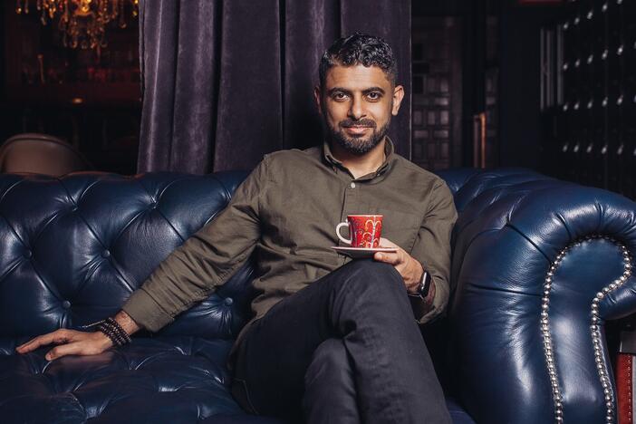 "I get really emotional when I walk into these cafes and I see Yemen coffee becoming a thing," says coffee entrepreneur Mokhtar Alkhanshali.