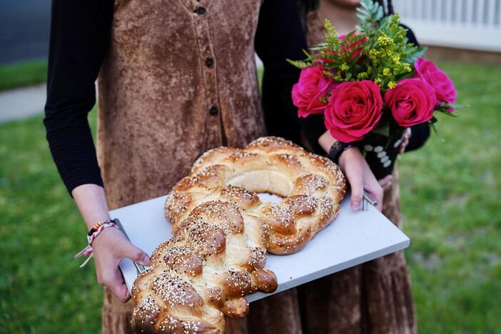 Shlissel challah is the name given to the special challah baked for the first shabbat after Passover