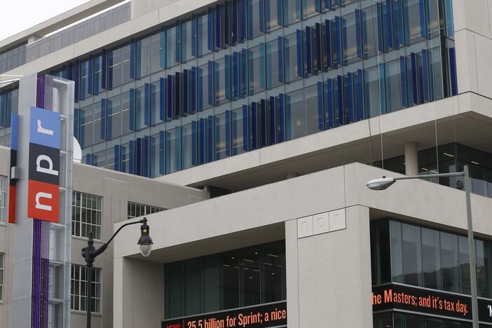 The headquarters for National Public Radio (NPR) is seen in Washington, D.C.