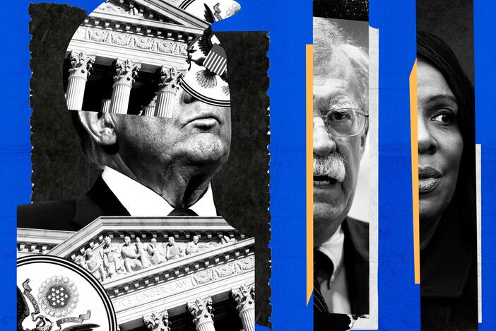 Through ICE arrests, criminal investigations, firings and executive orders, President Trump has launched a sweeping campaign of retribution. The administration has targeted over 100 perceived enemies, including former Rep. Liz Cheney (left), Dr. Anthony Fauci, former national security adviser John Bolton and Letitia James, attorney general of New York.