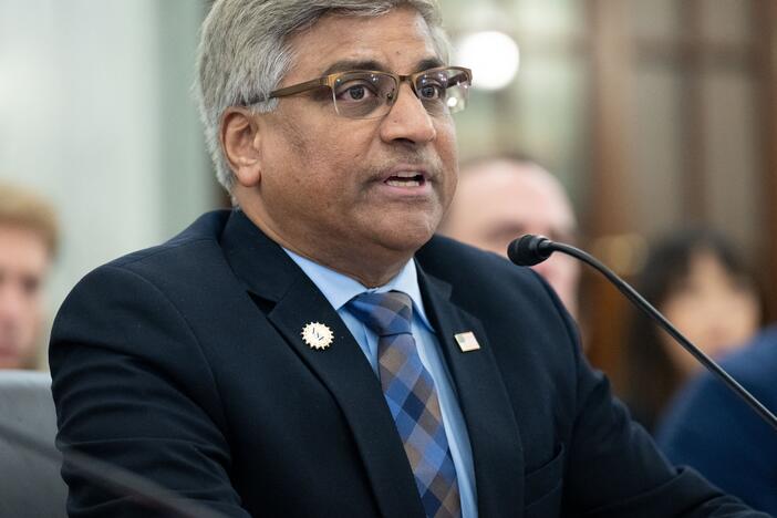 National Science Foundation Director Sethuraman Panchanathan stepped down last month amid major cuts to grant funding at the agency.