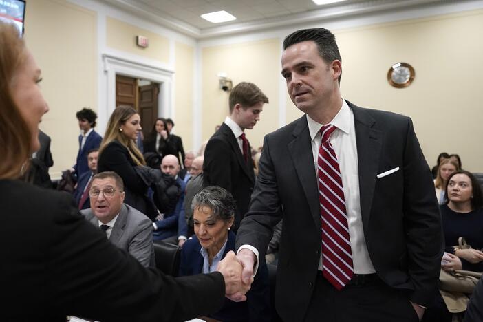 Stewart Whitson, a senior director at the Foundation for Government Accountability, testified before Rep. Marjorie Taylor Greene's DOGE subcommittee in Washington, D.C., on Feb. 12. The hearing was titled "The War on Waste."