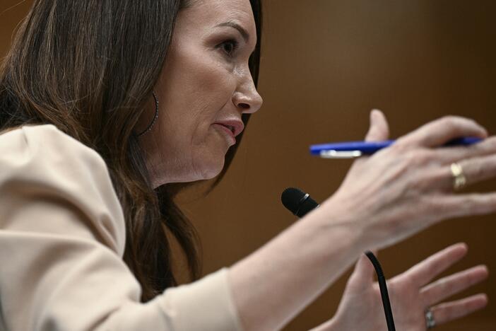 Secretary of Agriculture Brooke Rollins testifies on Capitol Hill in Washington, D.C., on May 6, 2025.