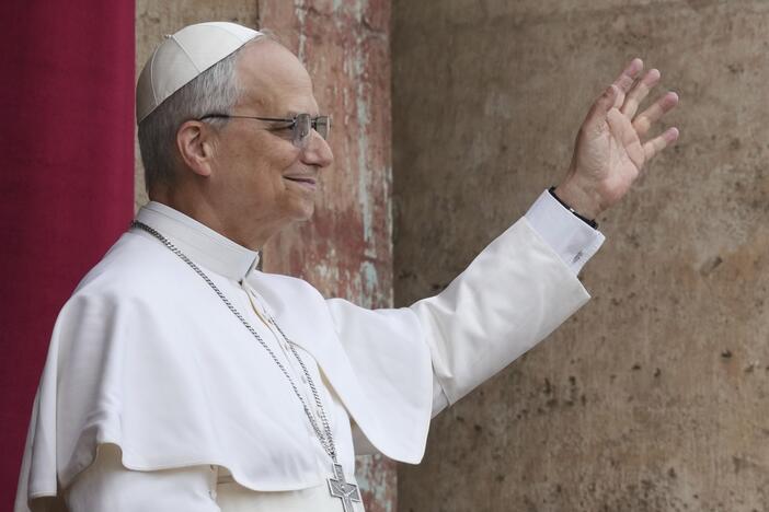 Pope Leo XIV appealed for peace in Ukraine from the central balcony of St. Peter's Basilica on Sunday during his first Sunday address after his election.