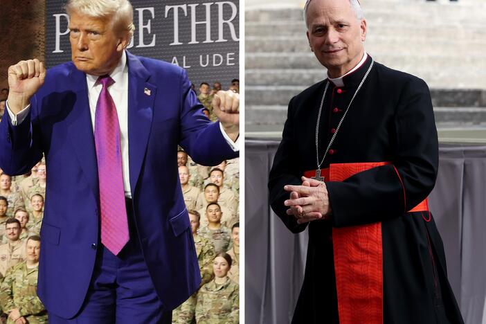 From left: Halle Berry, POTUS, Pope Leo.