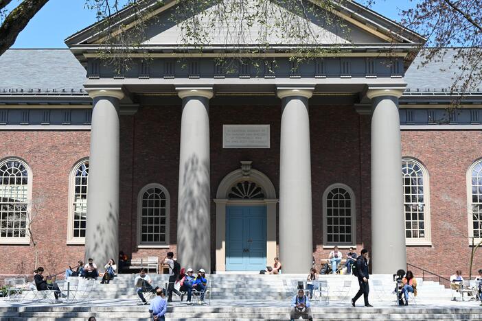 A view of Harvard University in Cambridge, Massachusetts. A judge temporarily blocked the Trump administration from revoking Harvard's ability to enroll international students.