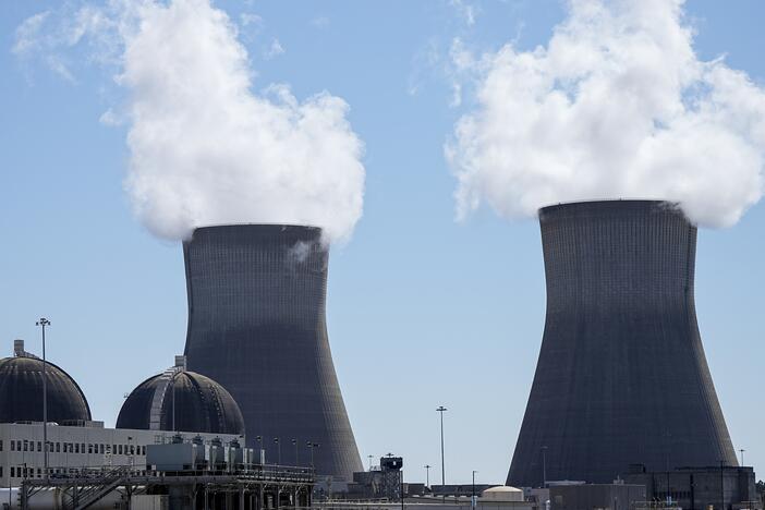 Cooling towers at the nuclear reactor facility at the Alvin W. Vogtle Electric Generating Plant in Waynesboro, Ga. President Trump signed executive orders which seek to reorganize America's nuclear regulator while giving a boost to new nuclear technologies.