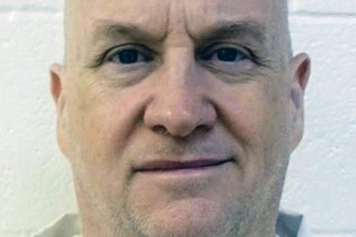 This undated photo provided by the Arkansas Department of Corrections Communications Department shows inmate Grant Hardin.
