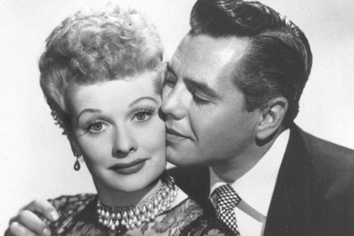 Husband and wife team Desi Arnaz and Lucille Ball co-starred in <em>I Love Lucy </em>from 1951 until 1957.