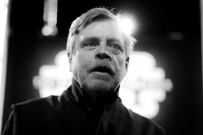 Mark Hamill attends the premiere of <em>Star Wars: The Rise of Skywalker</em> in Hollywood on Dec. 16, 2019.