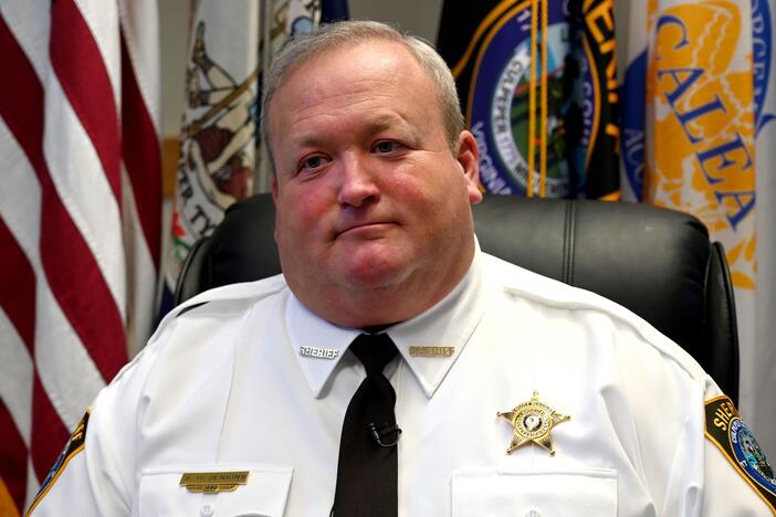 Former Culpeper County Sheriff Scott Jenkins was sentenced to 10 years in prison on bribery and related charges. President Trump's pardon of Jenkins last week has gone down badly with people in Culpeper, Va., which voted for Trump in 2024.