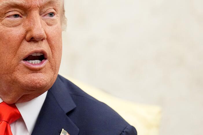 President Trump meets in the Oval Office on June 5.