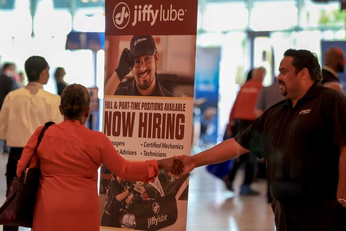 Hiring slowed in May, as tariffs and government spending cuts began to weigh on the economy.