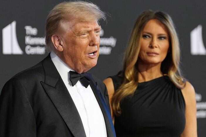 President Trump tours the John F. Kennedy Center for the Performing Arts in Washington, D.C., on March 17, 2025.