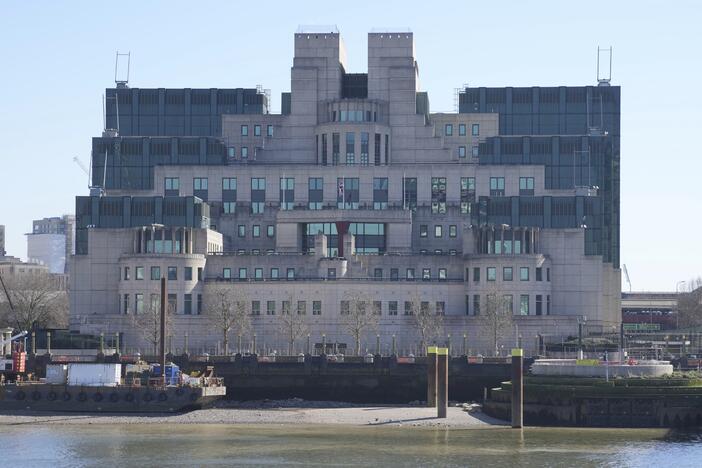 A general view of the headquarters of the Secret Intelligence Service, MI6, in London.