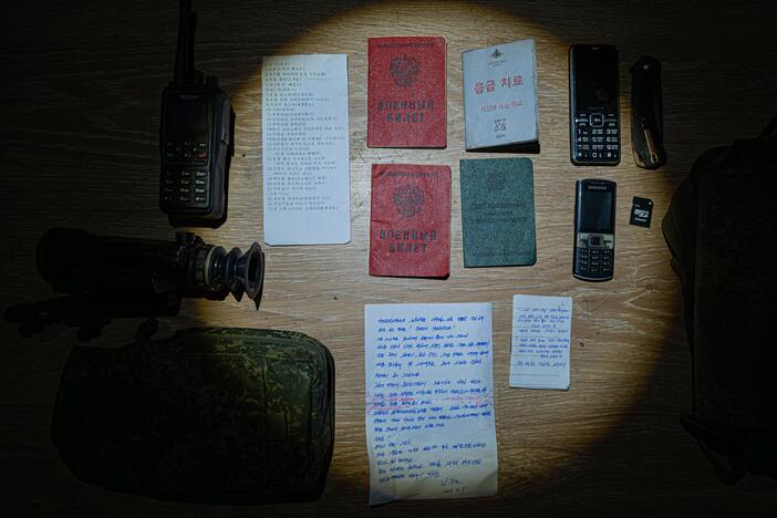 Ukraine's special forces found documents, military tickets, notes, phones and equipment early this year on the bodies of North Korean soldiers killed in Kursk, a Russian region that borders Ukraine.