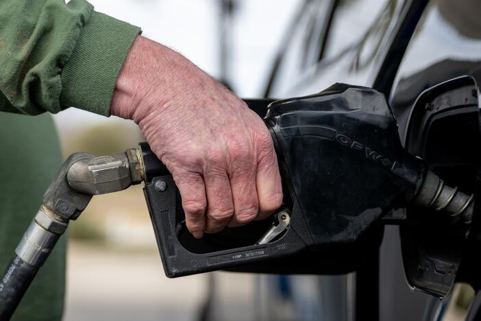 Crude oil prices rose sharply as Israel's attack on Iran raised fears of a broader disruption of Middle East oil supplies. Relatively low gasoline prices in the U.S. have helped to keep inflation in check.