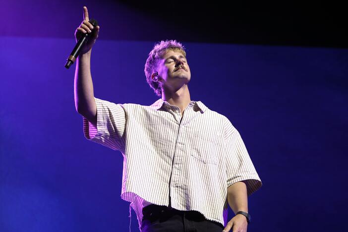 Christian pop singer Forrest Frank's hit "Your Way's Better" has been a fixture on the <em>Billboard</em> Hot 100 chart for weeks.