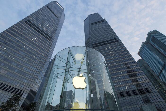 Apple Store in Shanghai, China.