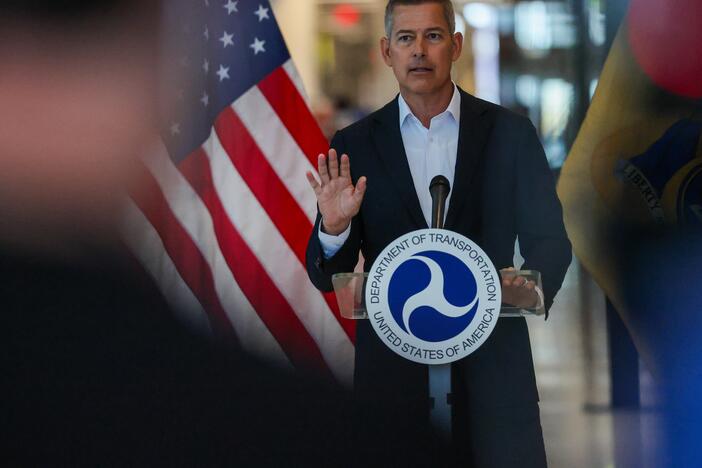 Transportation Secretary Sean Duffy had tied the disbursement of transportation grant funds for roads, highways, bridges and development of other transportation projects, to a state's cooperation with ICE. But on Thursday, federal Judge John McConnell issued a preliminary injunction against the policy.