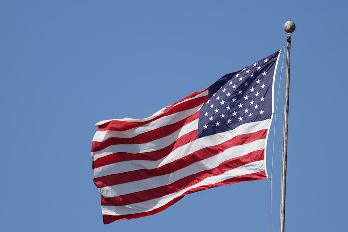 The stars and stripes, the national flag of the USA flutters during the FIFA Club World Cup 2025 group E match between CF Monterrey and FC Internazionale Milano at Rose Bowl Stadium on June 17 in Pasadena, California.