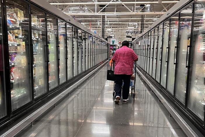 The Trump administration is trying to get access to data held by states, such as information about people who have been enrolled in the Supplemental Nutrition Assistance Program, which provides food aid to people.