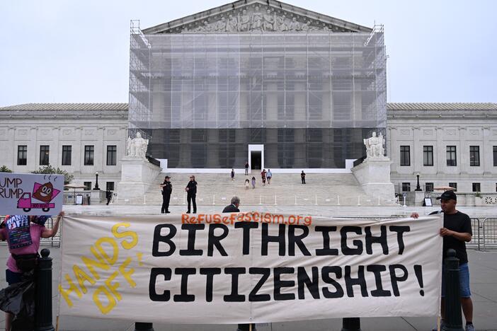 The Supreme Court issued ruling in several cases Friday, including one related to birthright citizenship.